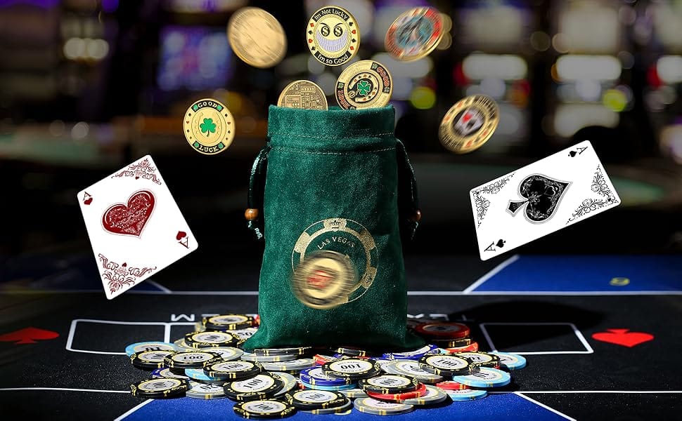 Poids de carte puck poker carte protecteur lulu circle