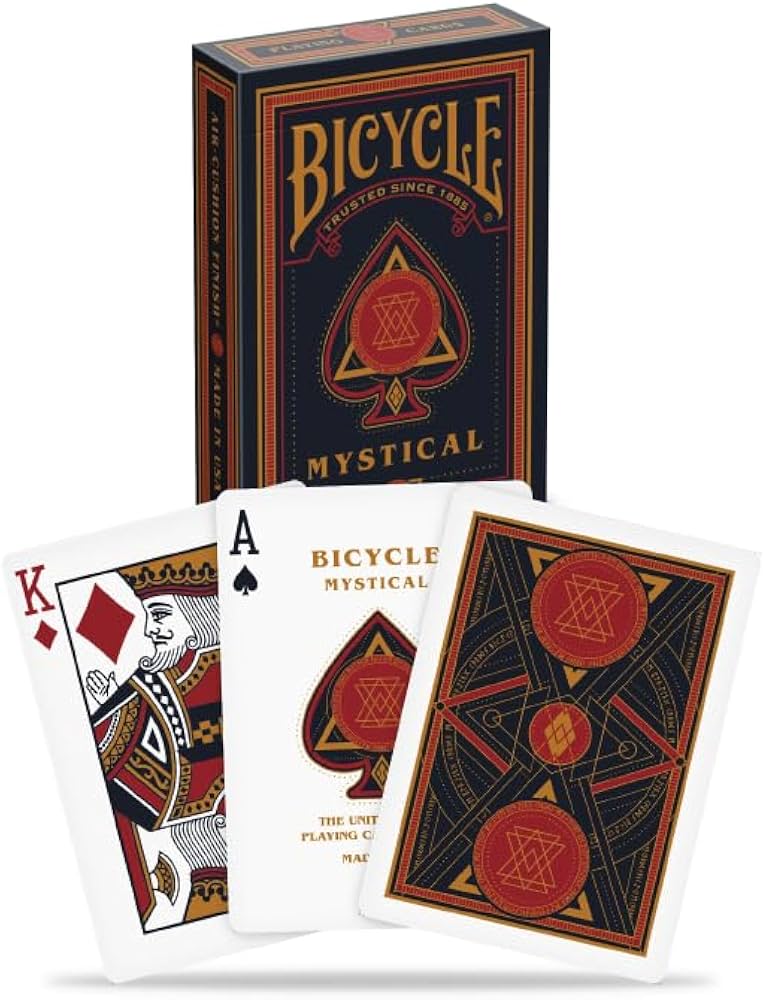 Cartes à jouer premium effet holographique design unique